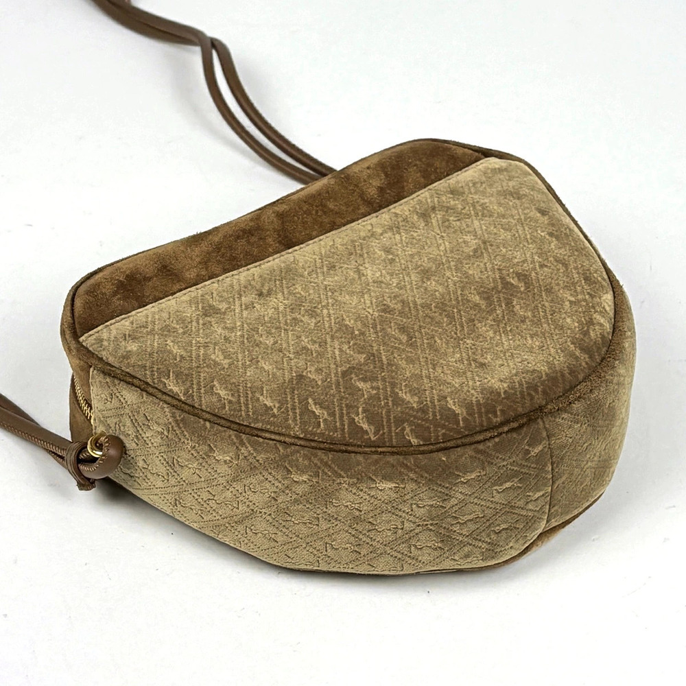 Saint Laurent Cool Bag Brown Monogram Le Paris Suede Brown